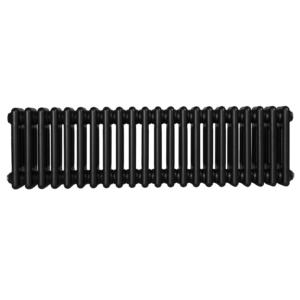 Дизайнерский радиатор Betatherm Column 3 300х1010 горизонтальный, черный матовый