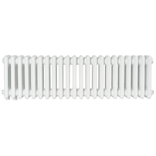 Дизайнерский радиатор Betatherm Column 3 300х1010 горизонтальный, белый матовый