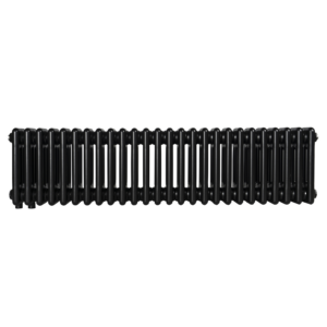 Дизайнерский радиатор Betatherm Column 3 300х1190 горизонтальный, черный матовый