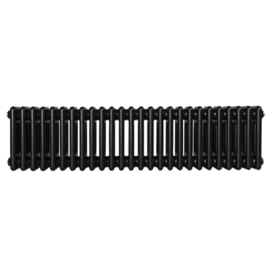 Дизайнерский радиатор Betatherm Column 3 300х1190 горизонтальный, черный матовый