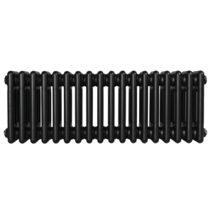Дизайнерский радиатор Betatherm Column 3 300х830 горизонтальный, черный матовый
