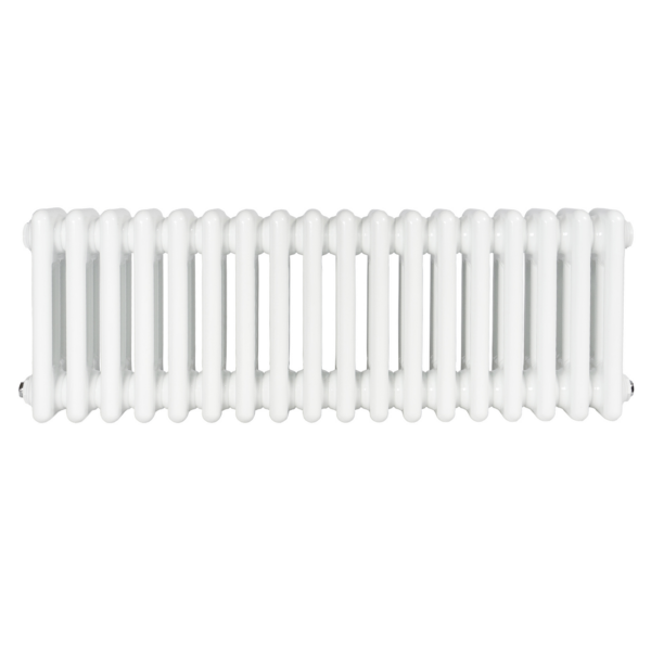 Дизайнерский радиатор Betatherm Column 3 300х830 горизонтальный, белый матовый