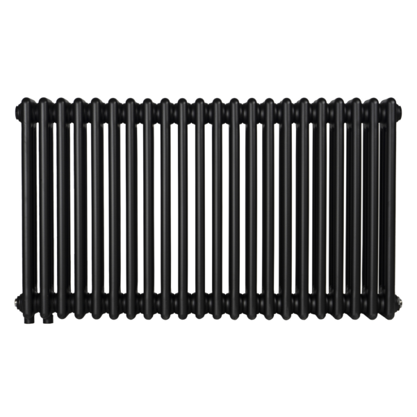 Дизайнерский радиатор Betatherm Column 3 575х1010 горизонтальный, черный матовый