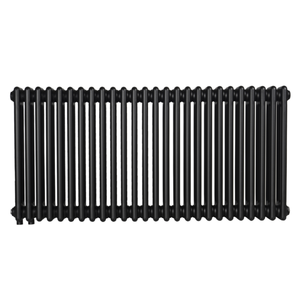 Дизайнерский радиатор Betatherm Column 3 575х1190 горизонтальный, черный матовый