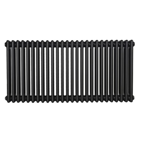 Дизайнерский радиатор Betatherm Column 3 575х1190 горизонтальный, черный матовый