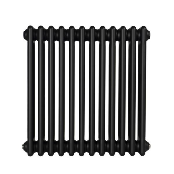 Дизайнерский радиатор Betatherm Column 3 575х560 горизонтальный, черный матовый