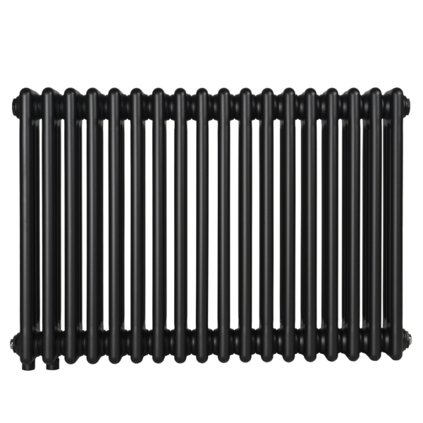 Дизайнерский радиатор Betatherm Column 3 575х830 горизонтальный, черный матовый