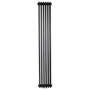 Дизайнерский радиатор Betatherm Column 3 1800×290 вертикальный, черный матовый