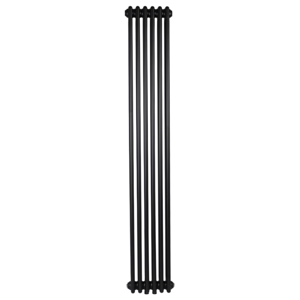 Дизайнерский радиатор Betatherm Column 3 1800×290 вертикальный, черный матовый