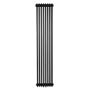 Дизайнерский радиатор Betatherm Column 3 1800×380 вертикальный, черный матовый