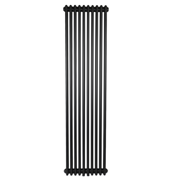Дизайнерский радиатор Betatherm Column 3 1800×470 вертикальный, черный матовый