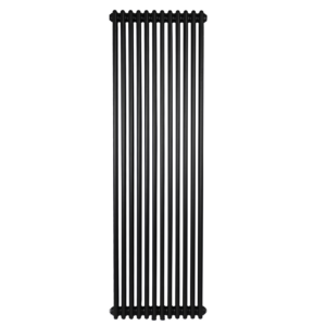 Дизайнерский радиатор Betatherm Column 3 1800×560 вертикальный, черный матовый