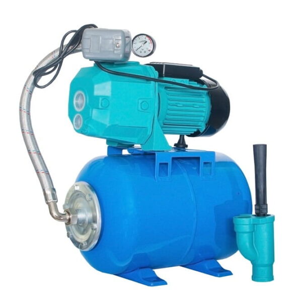 Насосная станция Euroaqua DP 355 220 В 750 Вт Н 38 м Q 42 л/мин центробежный, бак 24 л, синий