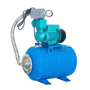 Насосная станция Euroaqua WZ 750 220 В 750 Вт Н 78 м Q 48 л/мин центробежный, бак 24 л, синий