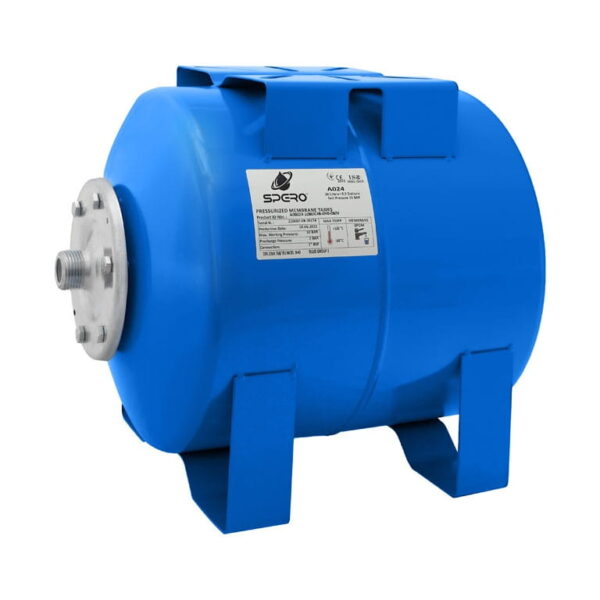 Гидроаккумулятор Spero AO 24 H 24л с EPDM-мембраной, синий