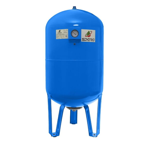 Гидроаккумулятор Spero AV 150 VT 150л с EPDM-мембраной, синий