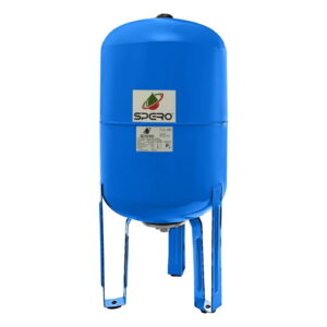 Гидроаккумулятор Spero AV 80 VT 80л с EPDM-мембраной, синий