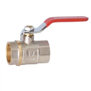 Кран шаровой Euroaqua 1/2″x1/2" ВВ прямой, латунь