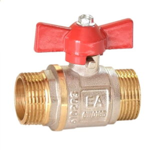 Кран шаровой Euroaqua 1/2″ НН  прямой, латунь