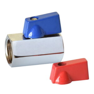 Кран шаровой мини Euroaqua 1/2" ВВ латунь