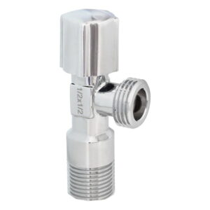 Приборный кран Euroaqua 1/2″x1/2" угловой, латунь