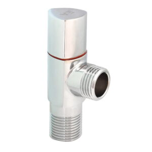 Приборный кран Euroaqua 1/2″x1/2" НН угловой, латунь