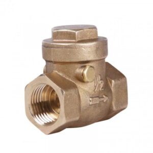Обратный клапан Euroaqua 1/2" ВВ латунь, горизонтальный