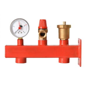 Группа безопасности котла Euroaqua 3/4″ прямая, нержавеющая сталь