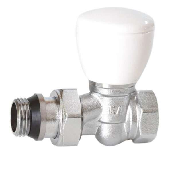 Кран радиаторный Euroaqua 1/2″ ВН прямой, латунь