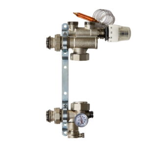 Смесительный узел Euroaqua 1″ без насоса, латунь