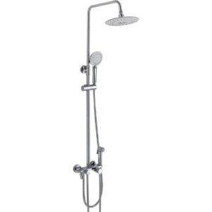 Душевая система Luminex с изливом, латунь, хром (LX447-20)