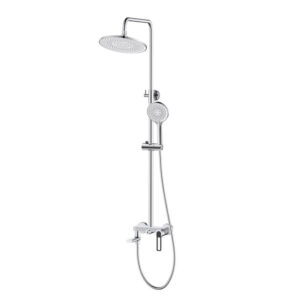 Душевая система Luminex с изливом, латунь, хром (LX456-20)