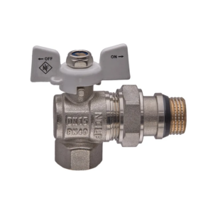 Кран американка Nolf 3/4"х3/4" ВН угловой, латунь (NF3163)