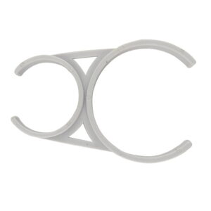 Клипса держатель двойной Raifil 3"x2,5" для постфильтра и мембраны (MC-3025W)