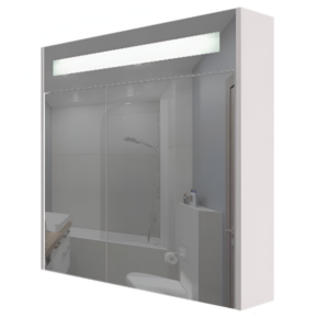 Зеркальный шкаф в ванную Nautilus PRIME 800