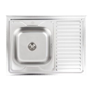 Мойка кухонная Valeso 800х600 L накладная
