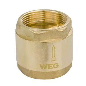 Обратный клапан WEG 1″ ВВ латунь