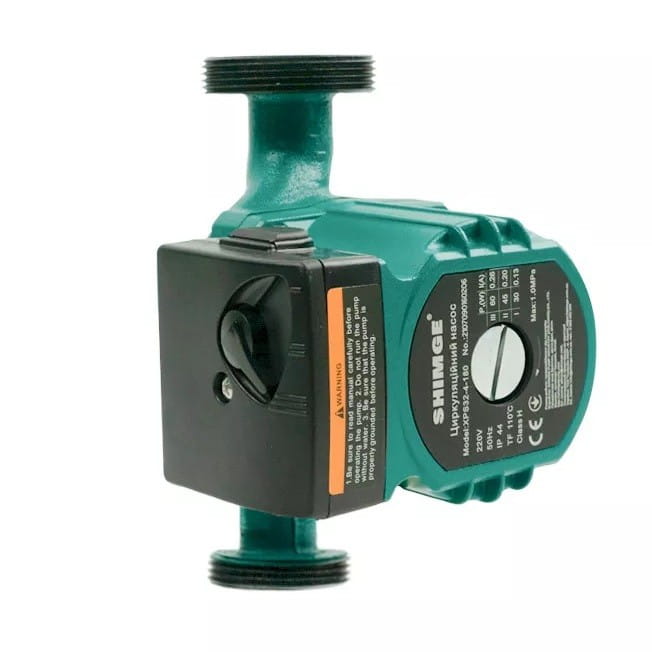 SQ-1042372 Циркуляционный насос Shimge XPS 32-4-180 240В 70 Вт H 4 м Q 56 л/мин механический