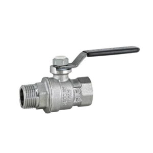 Шаровой кран Officine Rigamonti Aurea 1/2″x1/2″ ВН прямой, латунь (1105.015)