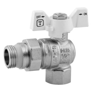 Кран с американкой ITAL 1/2″ ВН угловой, латунь (IB115114)