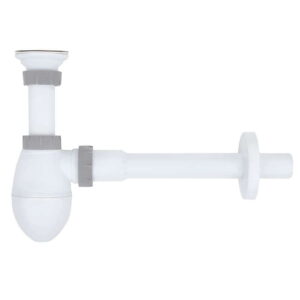 Сифон для раковины ITAL 1 1/4″ пластик, белый (STE18080004)