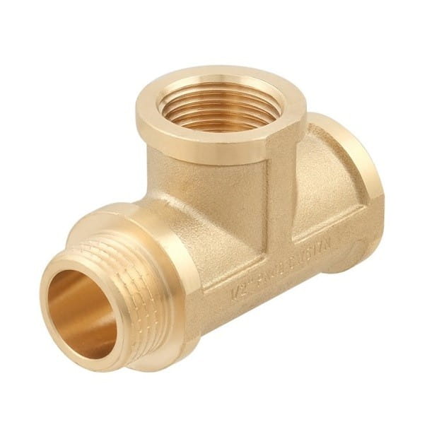 SW-103837_0 Тройник латунный Raftec Gold 1/2" ВВН