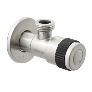 Приборный кран Venta 1/2″x1/2" угловой, латунь (VU12ZBS)
