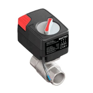 Шаровой кран Mastino 1/2″ с электроприводом, латунь