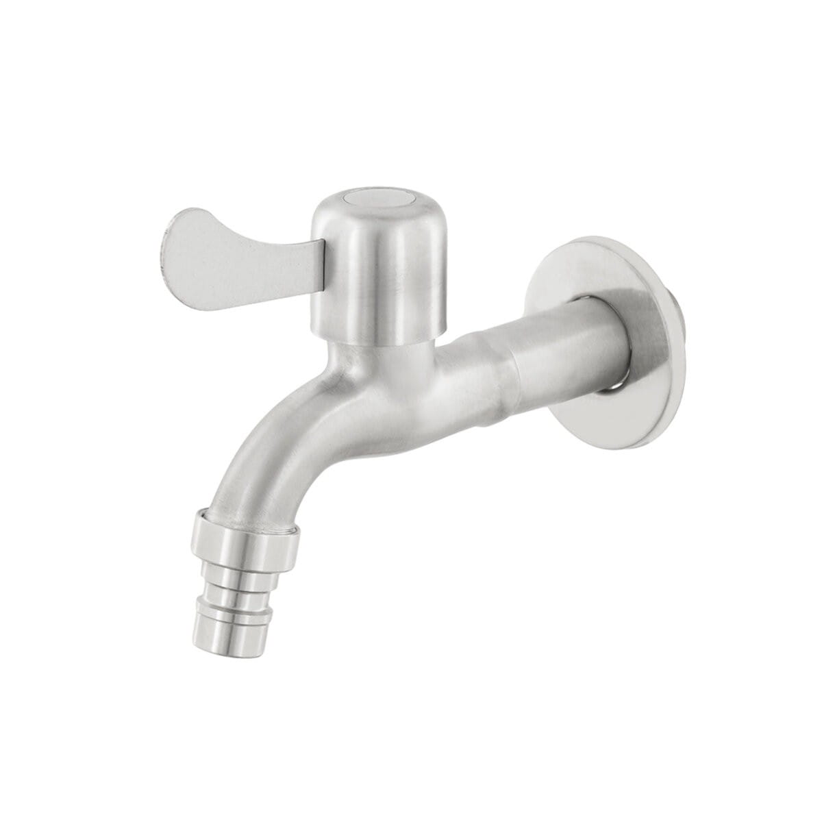 SW-86475_0 Приборный кран Venta *″ угловой, нержавеющая сталь (VO723PS)