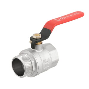 Шаровой кран PLM Strong 1 1/2″ ВН прямой, латунь (PSVH15)