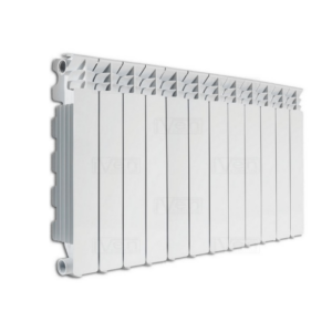 Алюминиевый радиатор Nova Florida Extrathermserir Super B4 500/100 боковое подключение, белый (12 секций в сборе) (V68903412)