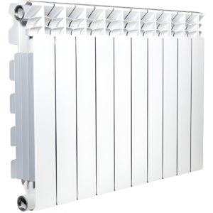 Алюминиевый радиатор Nova Florida Extrathermserir Super B4 800/100 боковое подключение, белый (10 секций в сборе) (V68906410)