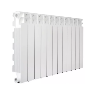 Алюминиевый радиатор Fondital Aleternum B4 350/100 боковое подключение, белый (12 секций в сборе) (V70101412)