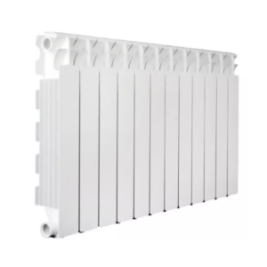 Алюминиевый радиатор Fondital Aleternum B4 500/100 боковое подключение, белый (12 секций в сборе) (V70103412)